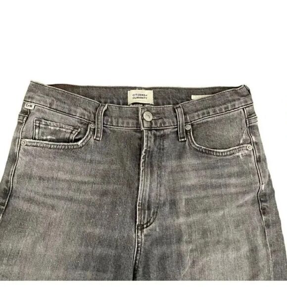 Citizens of Humanity Olivia Blend Black Mid Rise Slim SZ SZ 28 # 1286 - Picture 7 of 14